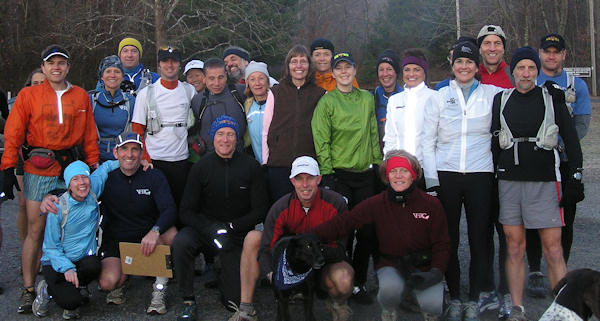 Group at the start of the 2008 Vicki's Death March