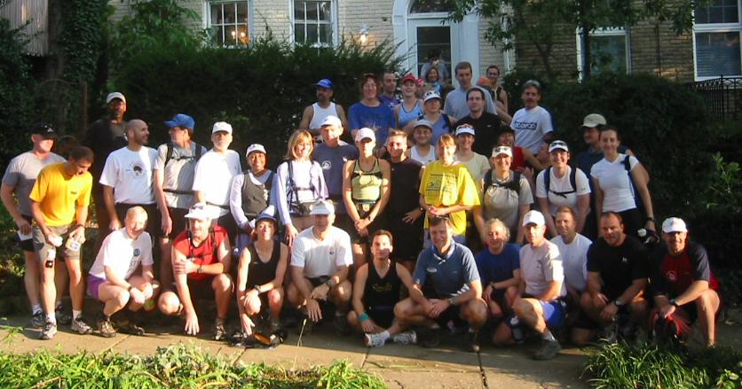 Starters of the 2003 Potomac Heritage 50 km