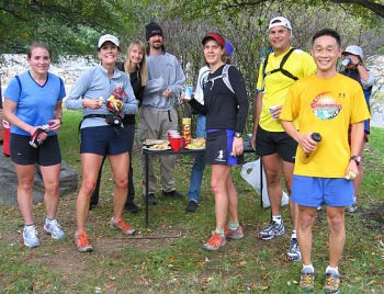 Runners at Second Aid Station