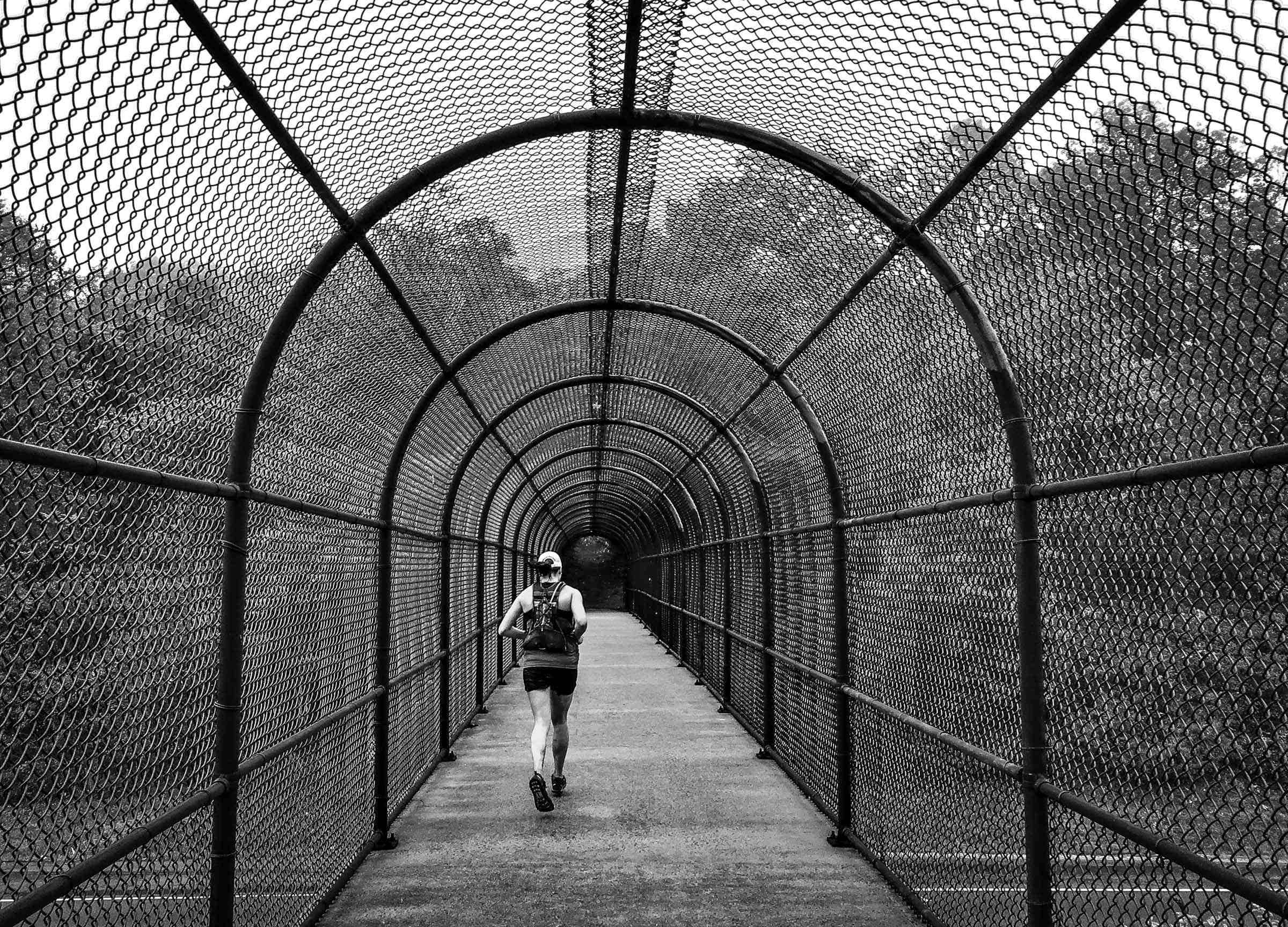 The bridge over I-70