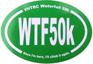 Waterfall 50k sticker