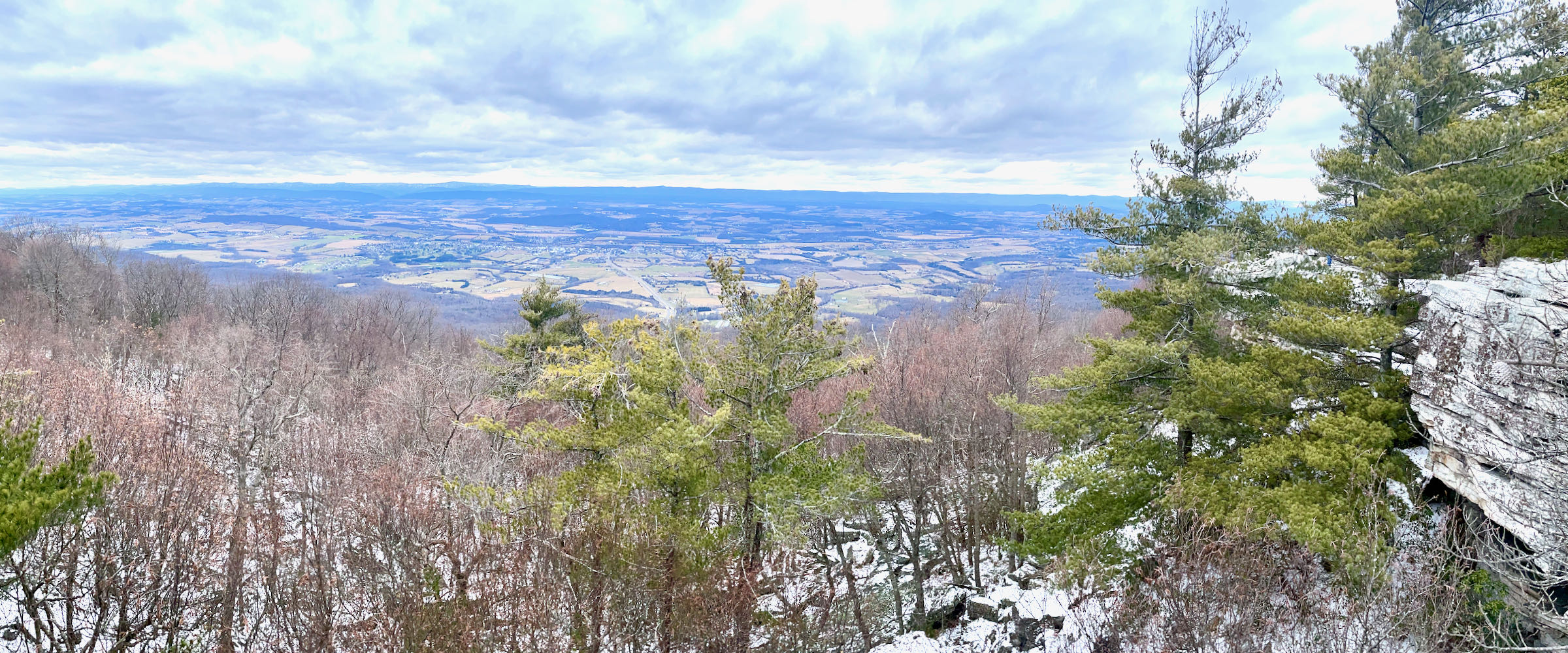 View of the Shenandoah Valley from Bird Knob