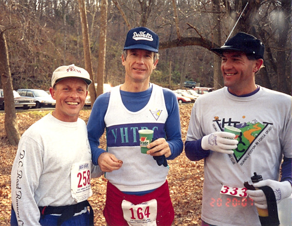 Gary Knipling, Anstr Davidson, and Chris Scott at the 1993 JFK 50