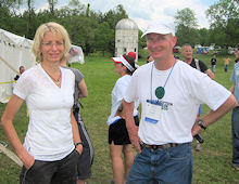 Susan Donnelly with Kevin Sayers