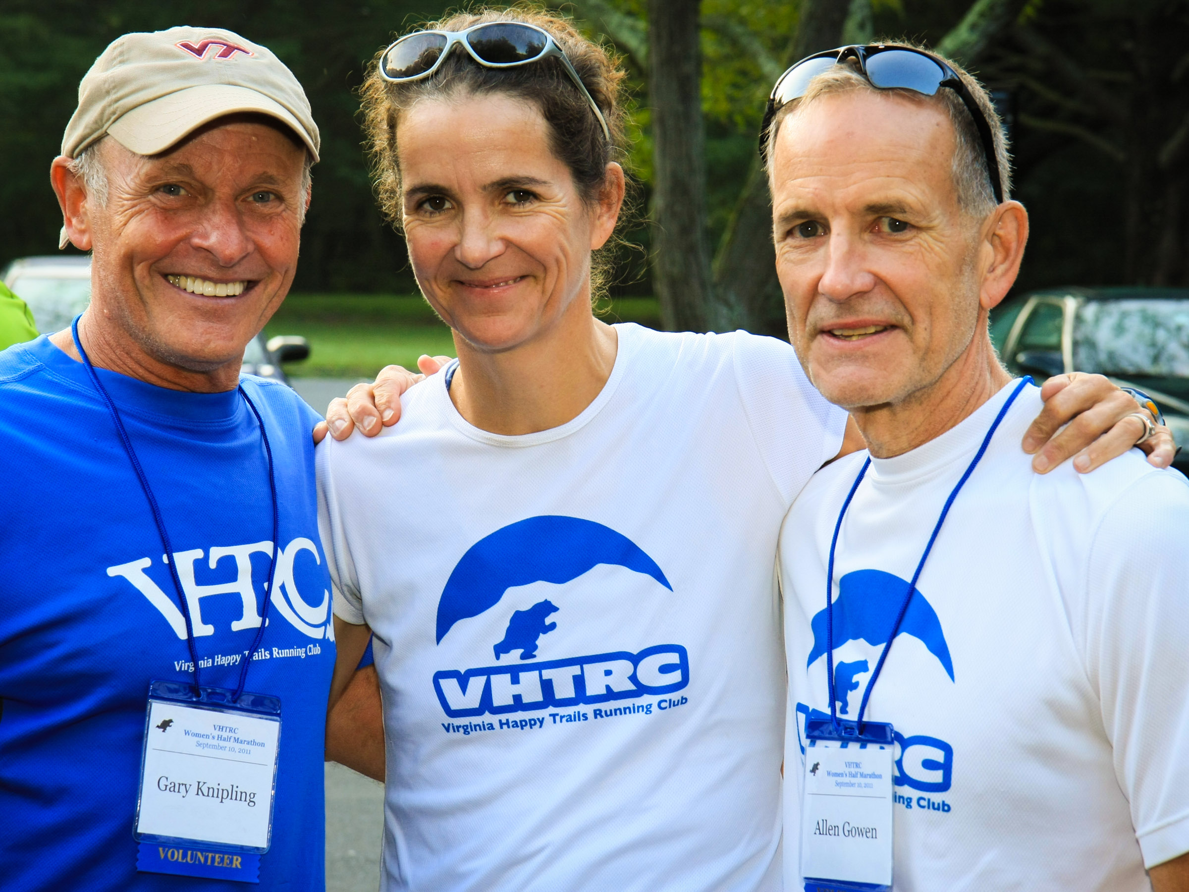 Gary Knipling, Sophie Speidel, and Alan Gowen: Volunteers from the 2011 event
